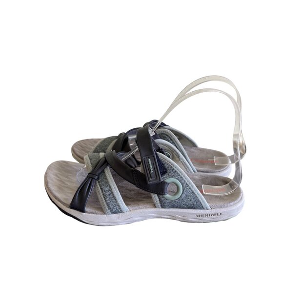 Merrell Womens Ebony Select Grip Strappy Outdoor Sandals Sz 7 Performance - Picture 2 of 12